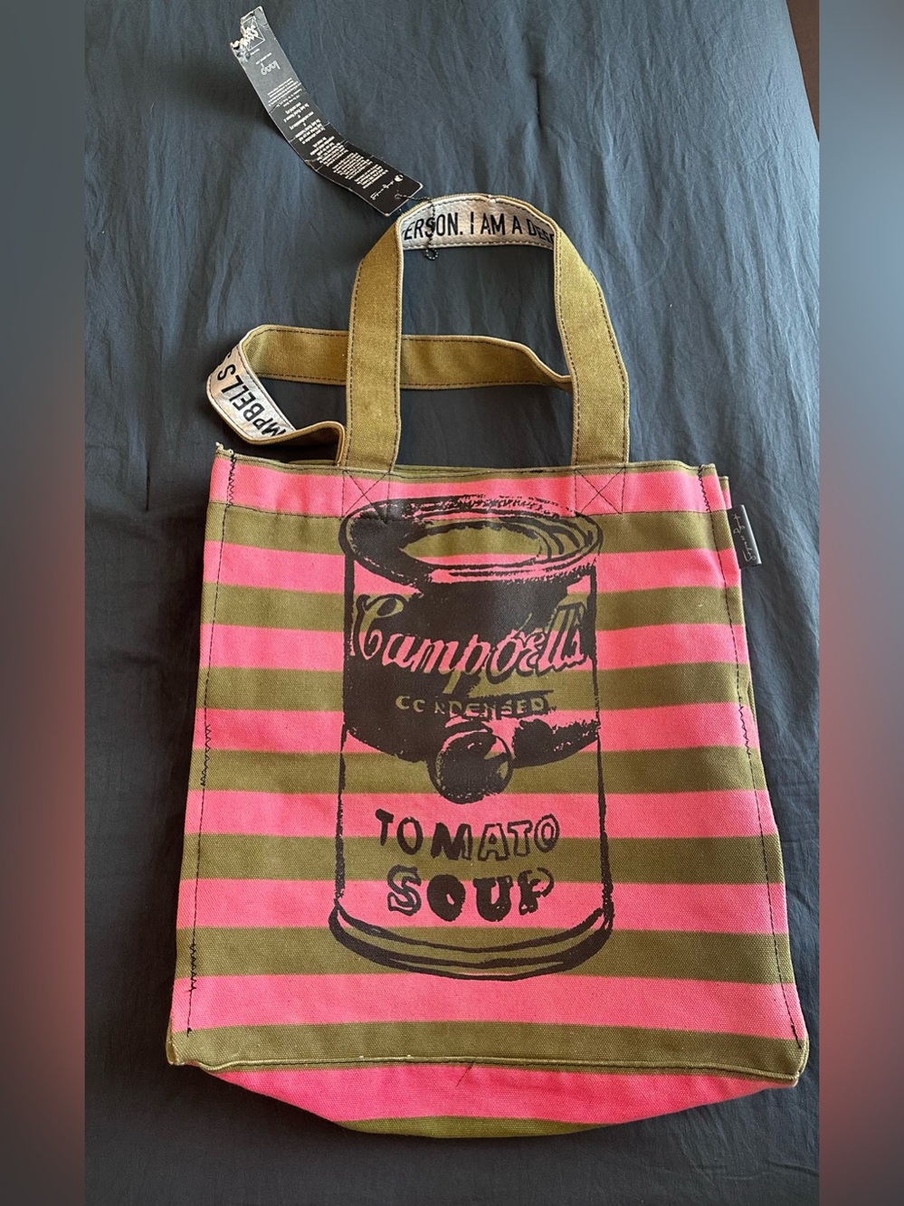 Andy Warhol NYC Campbell’s Soup Canvas Tote - Loop